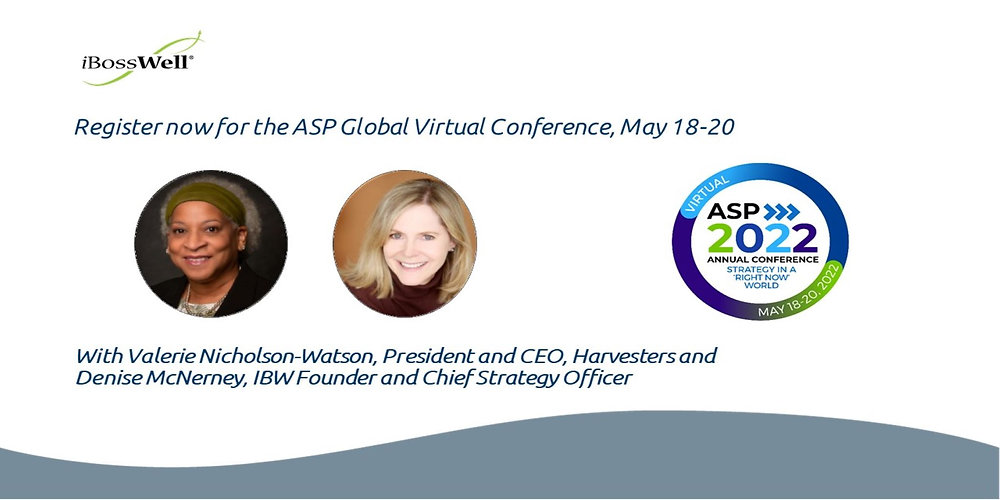 ASP 2022 Global Virtual Conference Features IBW and IBW Client Partner Harvesters